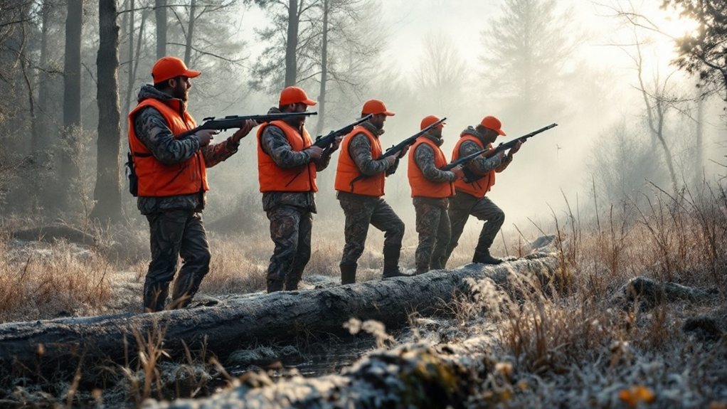 cooperative group hunting safety measures