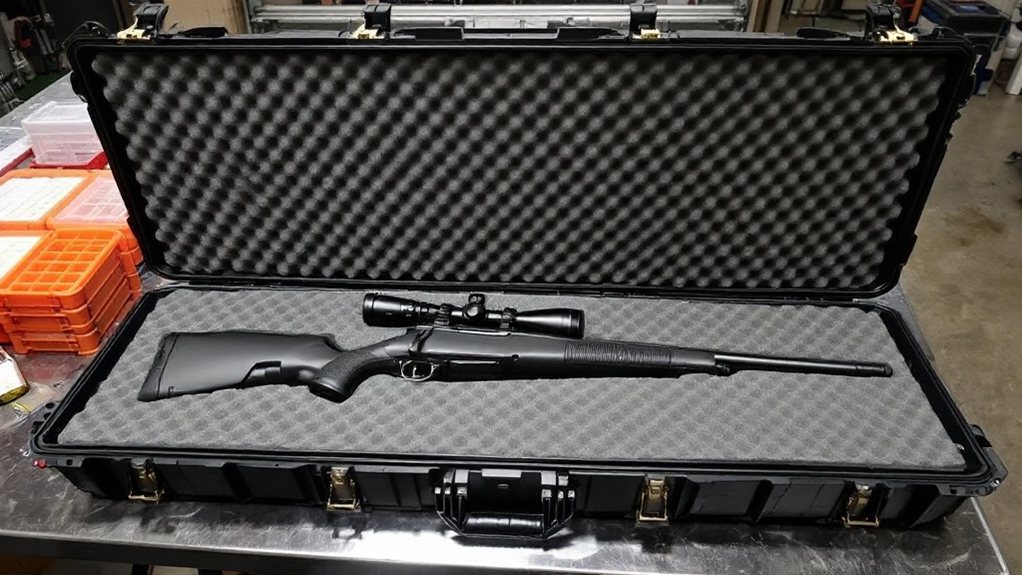 secure ammunition storage during transport