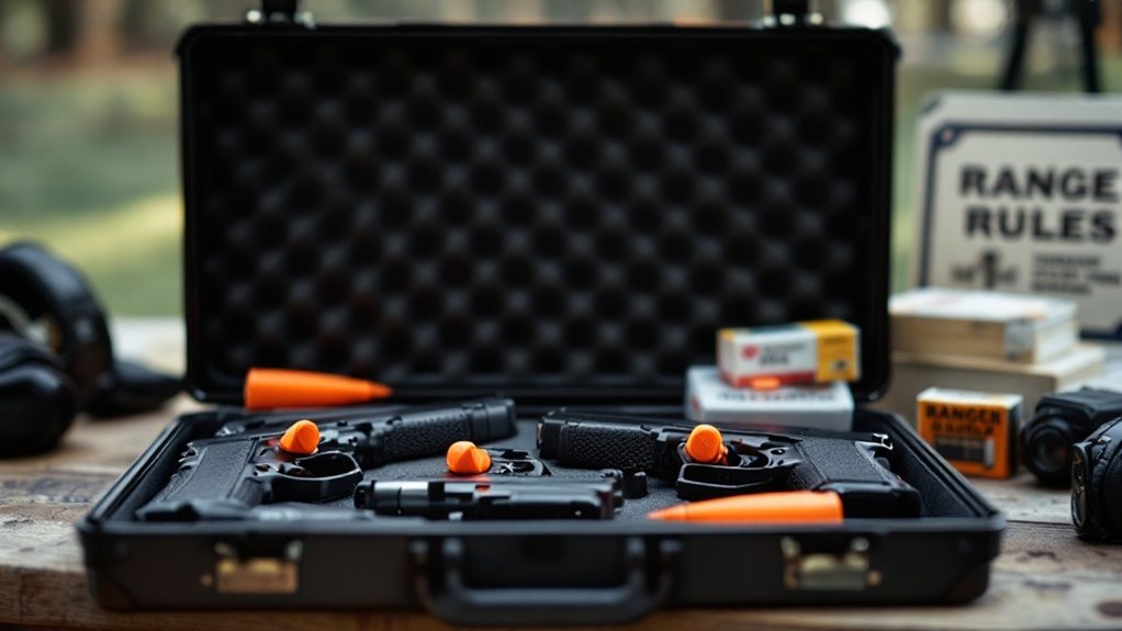 secure firearm handling storage and transport